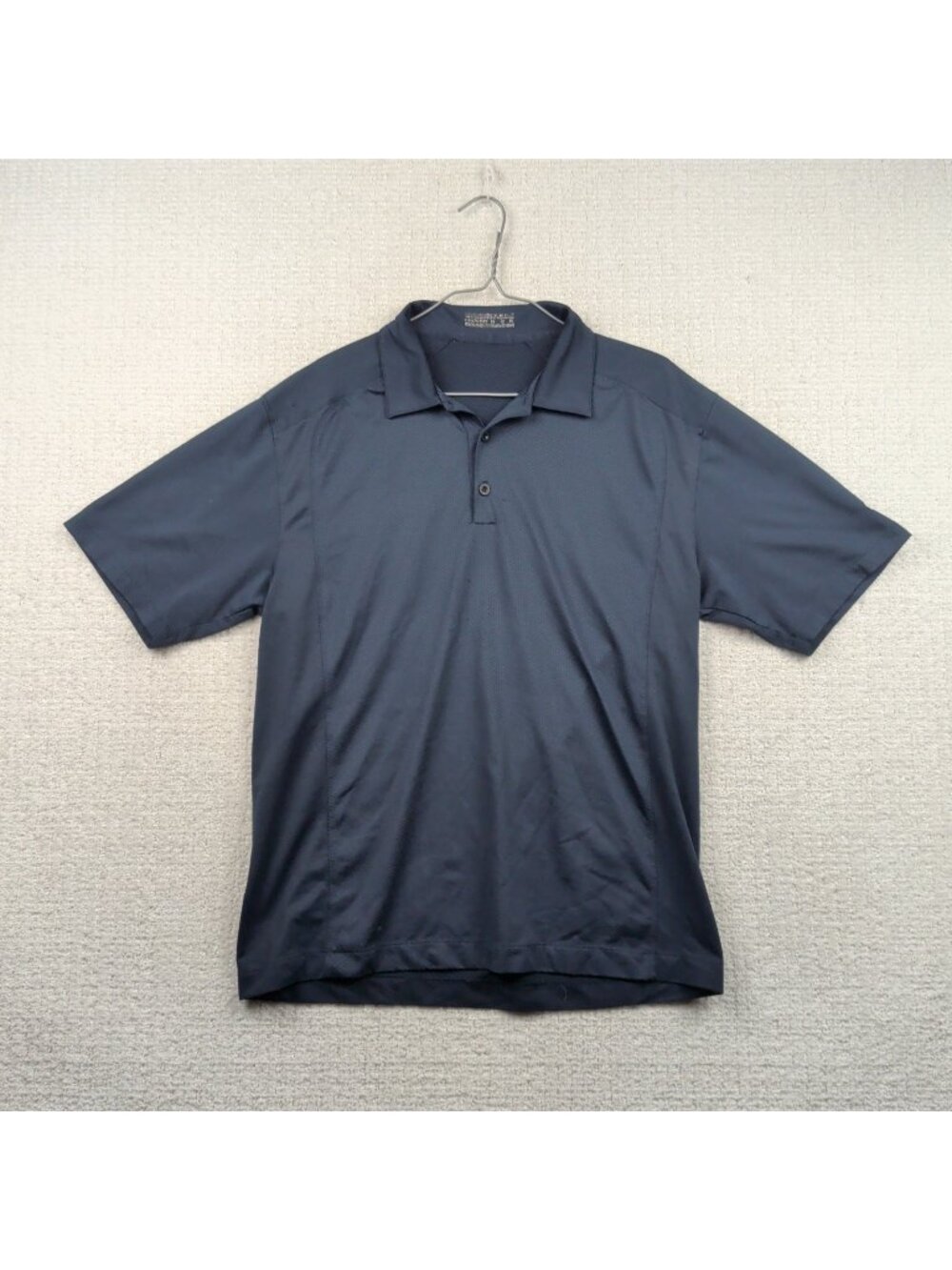 Nike Dri-FIT Polo Shirt Mens Size M Navy Blue Short Sleeve Performance Preppy